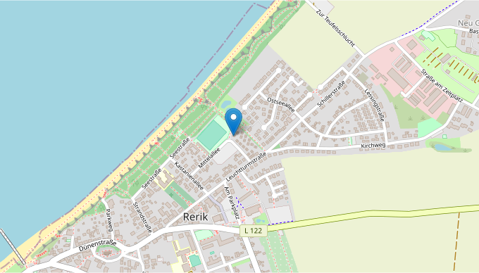 OpenStreetMaps Standort